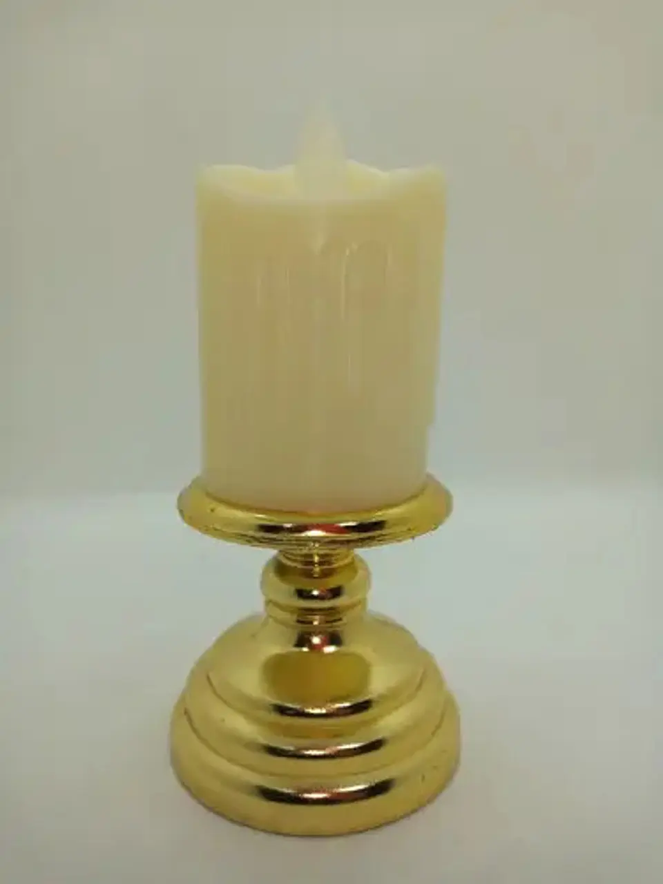 Velas Candelabro Vela Eléctrica Luz Led Eventos Fiestas 18cm 5
