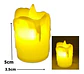 Velas Led X24 Und Velas Decoración Fiestas Eventos Luz Led - Miniatura 3