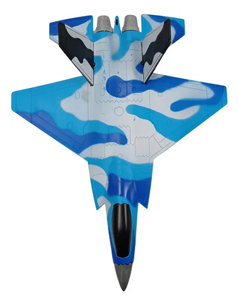 Avion  De Caza Fuerza Aerea Control Remoto Con Luces