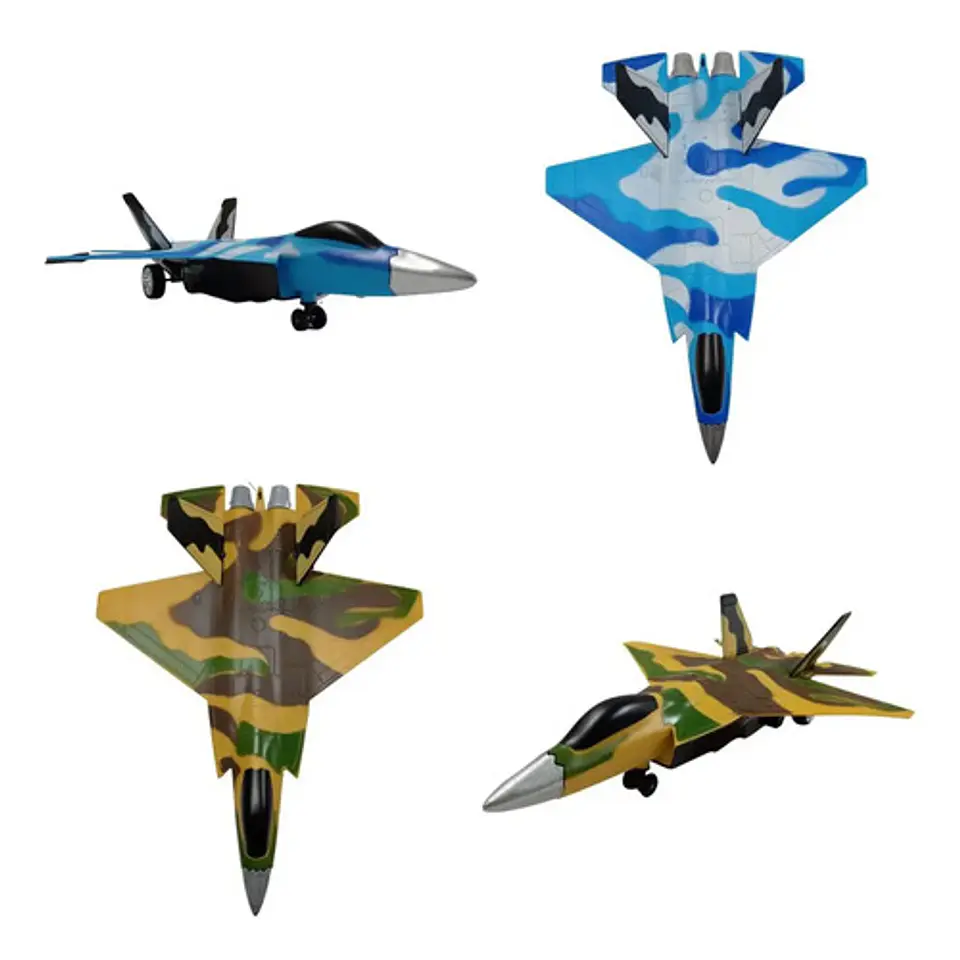 Avion  De Caza Fuerza Aerea Control Remoto Con Luces 2