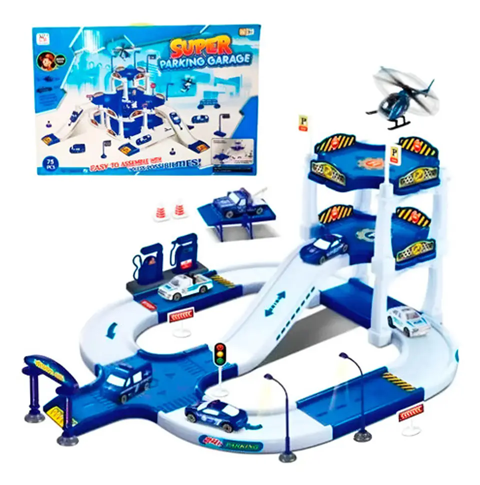 Pista Parking Carros Juguete Niños Regalo  Navidad    1