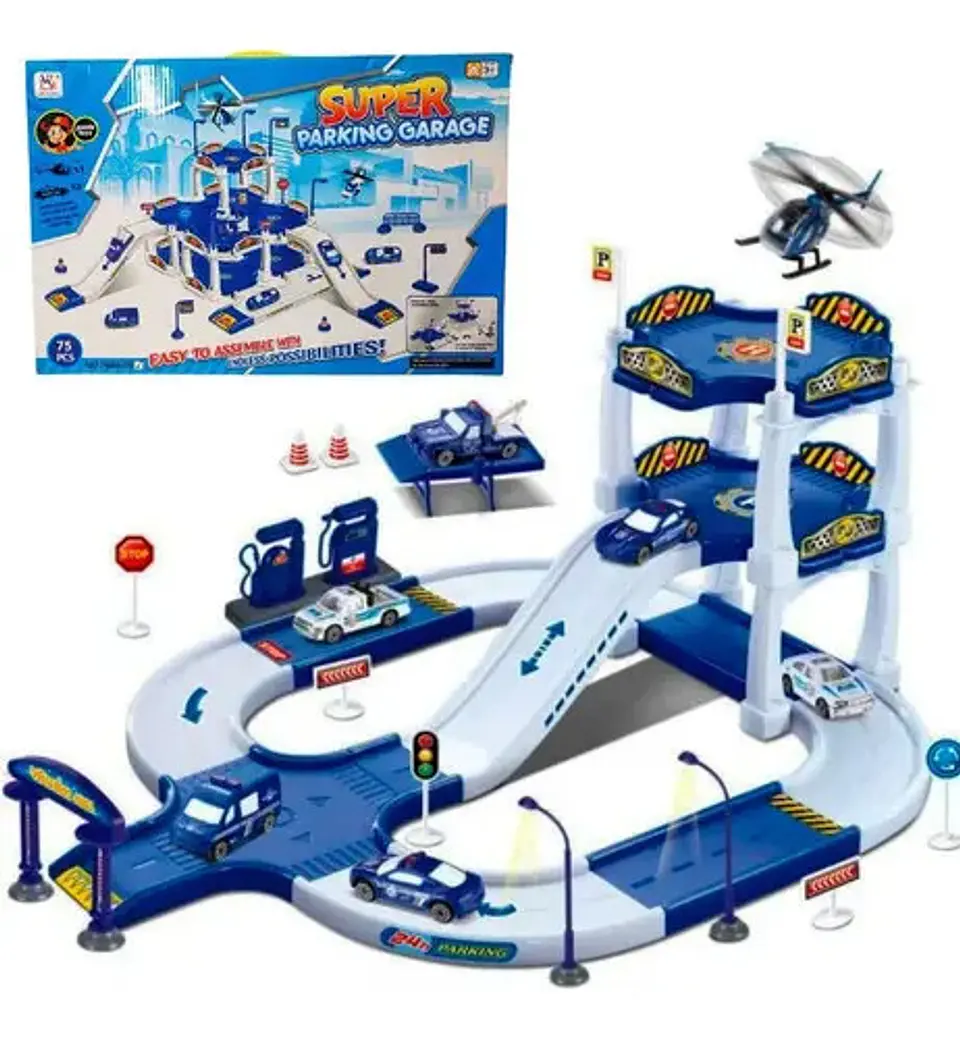 Pista Parking Carros Juguete Niños Regalo  Navidad    3