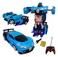 Robot Carro Control Recargable Luz Juguete Transformers 1:18 - Miniatura 1