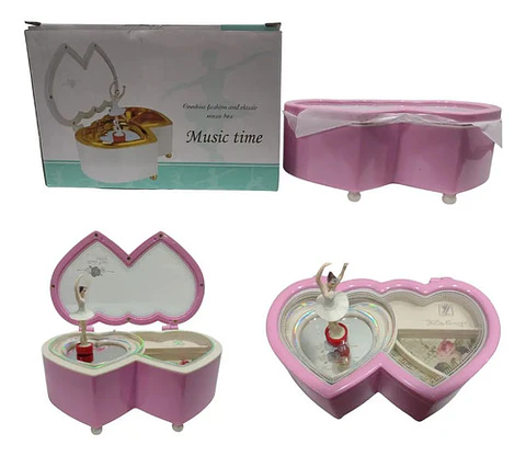 Joyero Para Niñas (espejo) Regalo De Amor Y Amistad My6028-1
