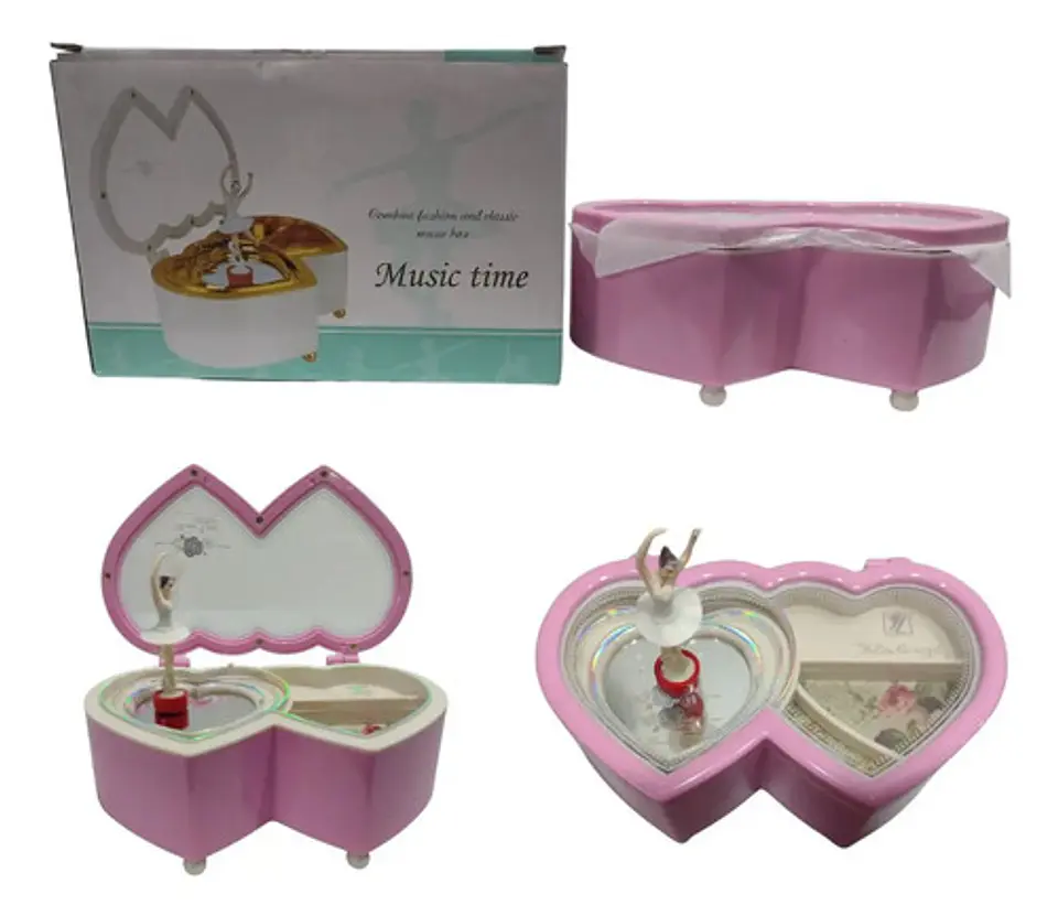 Joyero Para Niñas (espejo) Regalo De Amor Y Amistad My6028-1 1