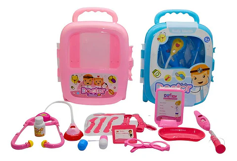 Doctor Medico Kit Enfermería Juguete Maletín Didáctico Niña 