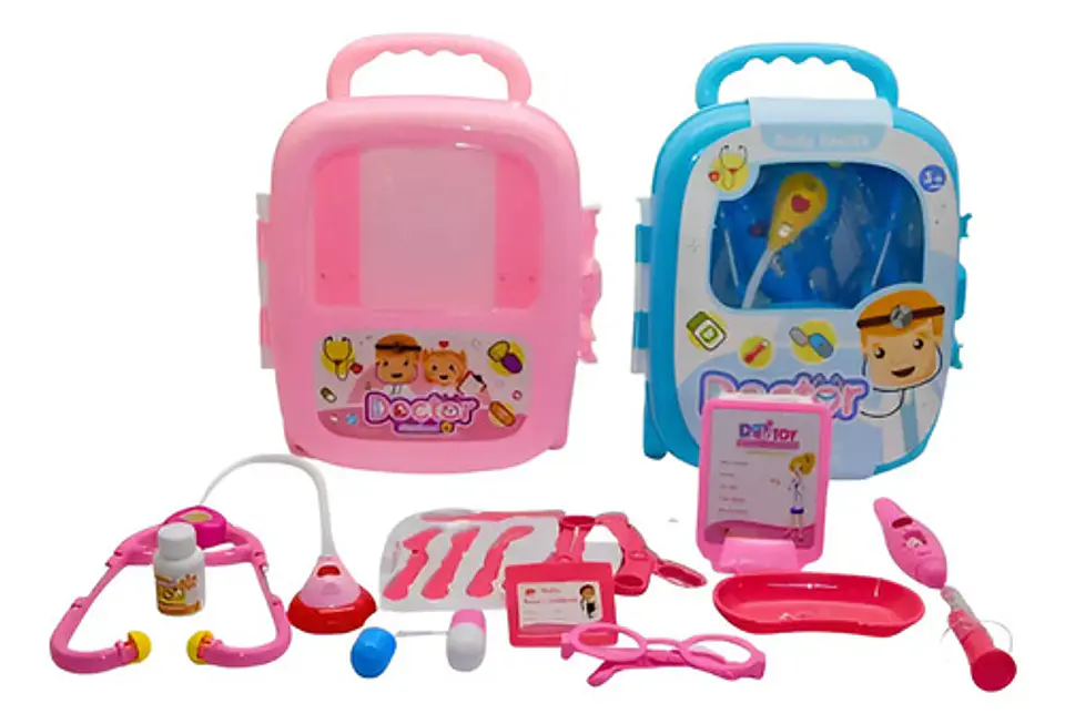 Doctor Medico Kit Enfermería Juguete Maletín Didáctico Niña  1