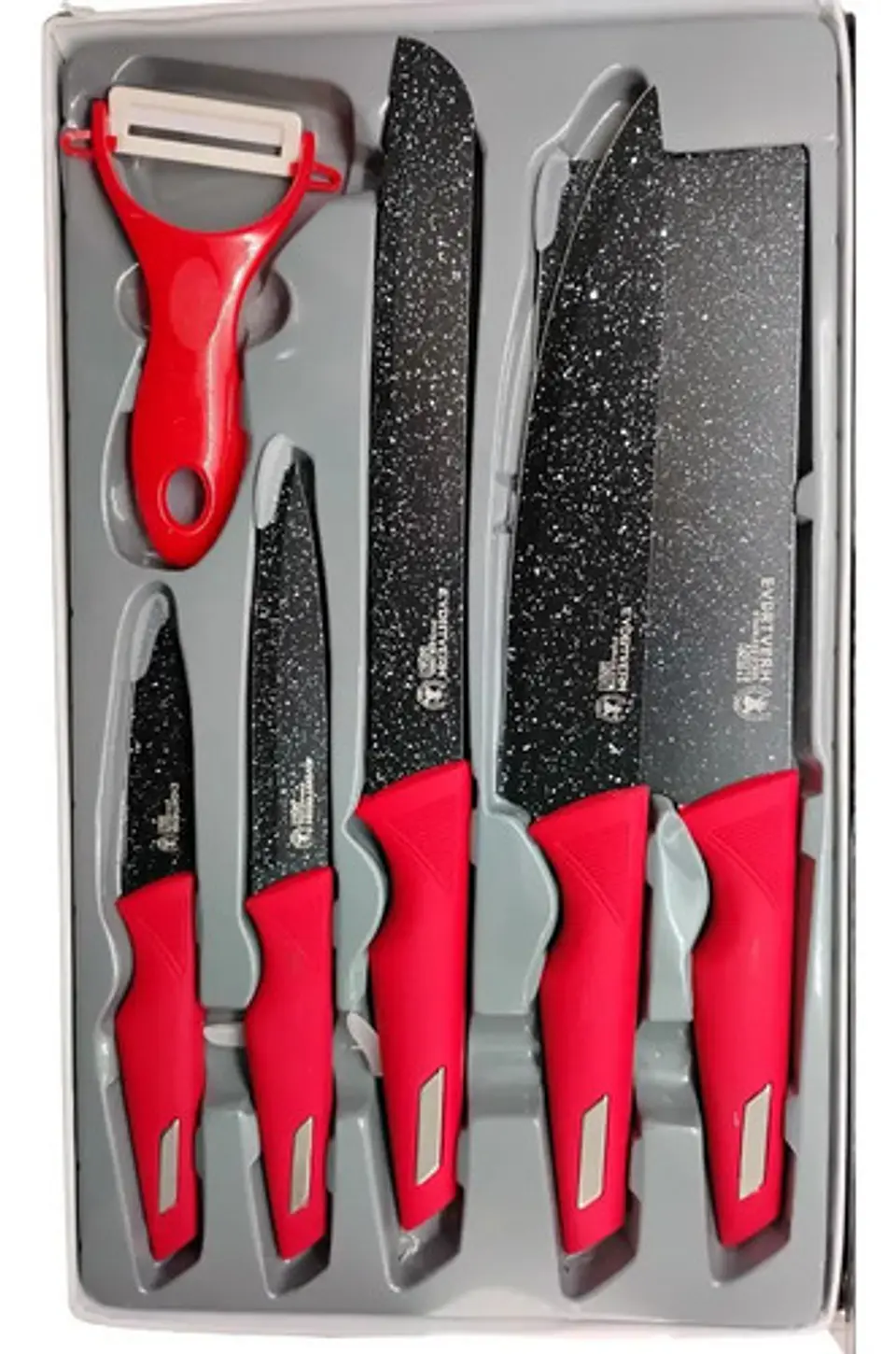 Cocina Set De Cuchillos Juego X6 Chef Picador Cuchillo Corta 2