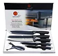 Cuchillo Set De Cuchillos Juego X6 Chef Cocina Picador   - Miniatura 2