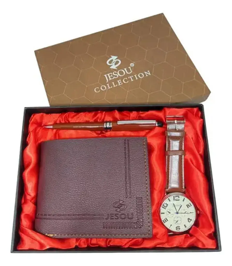 Reloj Billetera Esfero  Estuche Lujo Hombre Regalo Hombre  3