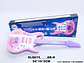 Guitarra Rock Juguete Luces Sonidos Instrumento Musical Niño - Miniatura 2