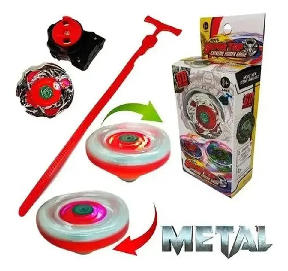 Beyblade Generico +dos Beyblade Juguete Estadio De Batalla 3