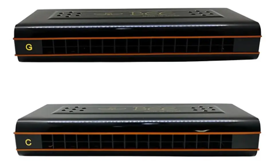 Armonica 10 Celdas Instrumento Viento Estuche Harmonica Fina 2