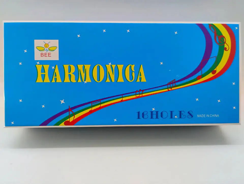 Armonica 10 Celdas Instrumento Viento Estuche Harmonica Fina 4