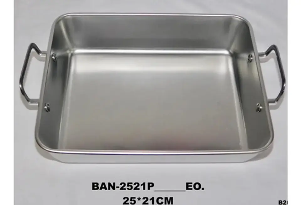 Bandeja Rectangular Con Manijas Cocina Servir Vajilla Hogar 4