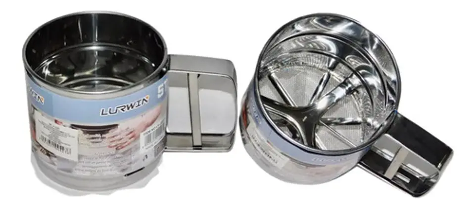 Colador Cernidor Harina Tamizar Azúcar Glas Utensilio Cocina 4