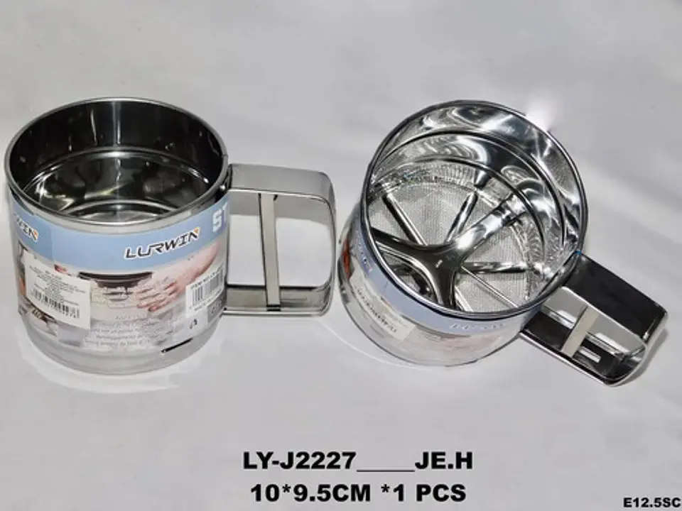 Colador Cernidor Harina Tamizar Azúcar Glas Utensilio Cocina 5
