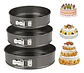 Repostería Moldes Pasteles Juego 3 Redondos Molde Hornear - Miniatura 1