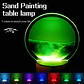 Reloj De Arena 3d Lampara De Luces Led Recargable - Miniatura 6