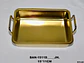 Bandeja Rectangular Para Lasaña En Acero Inoxidable Cocina  - Miniatura 3