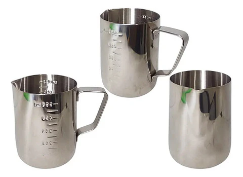 Vaso Taza Pocillo Jarra Pequeño Acero 600ml Cocina Bebidas