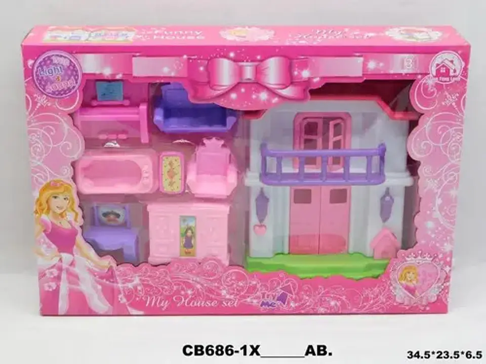 Casa Y Accesorios De Muñeca Regalo Niñas 2