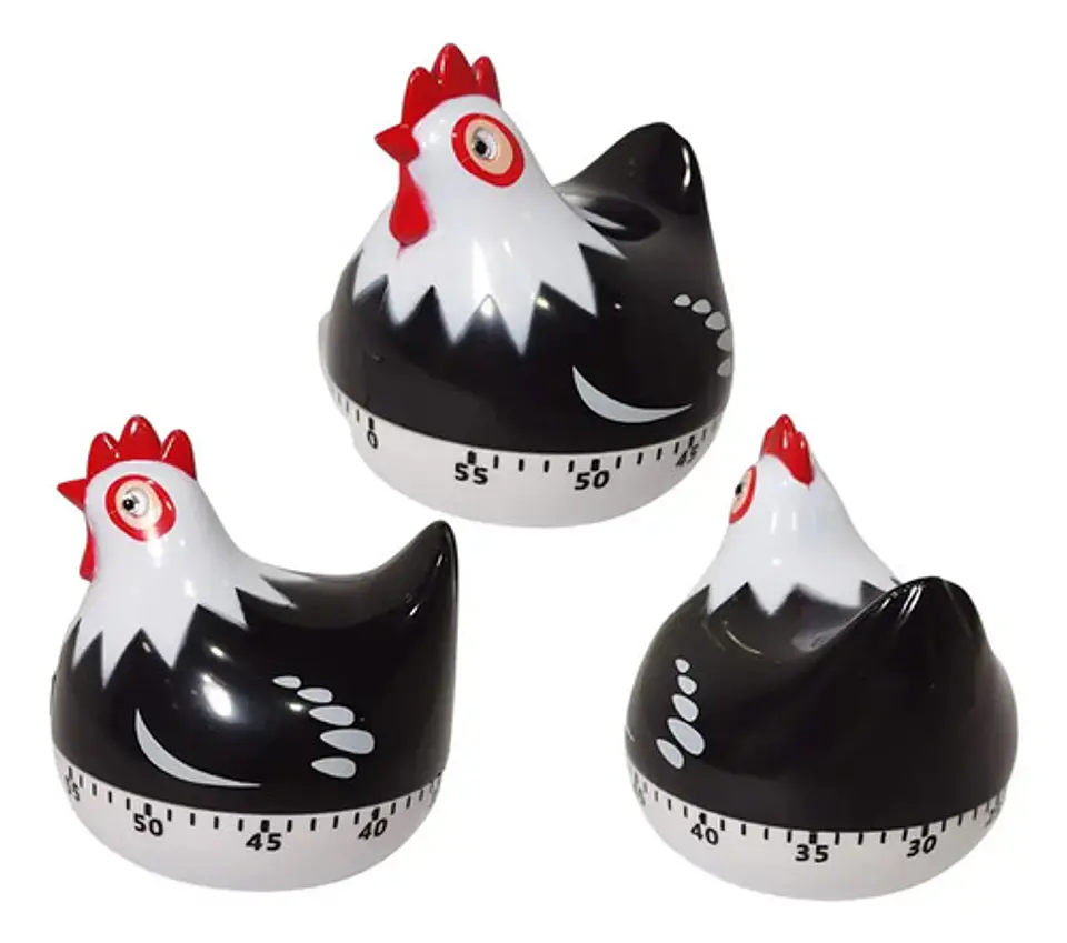Temporizador De Cocina Cuerda Gallina Sesenta Minutos 1