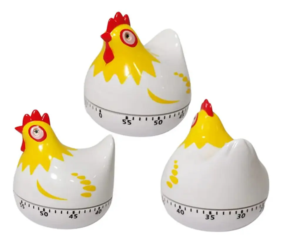 Temporizador De Cocina Cuerda Gallina Sesenta Minutos 2