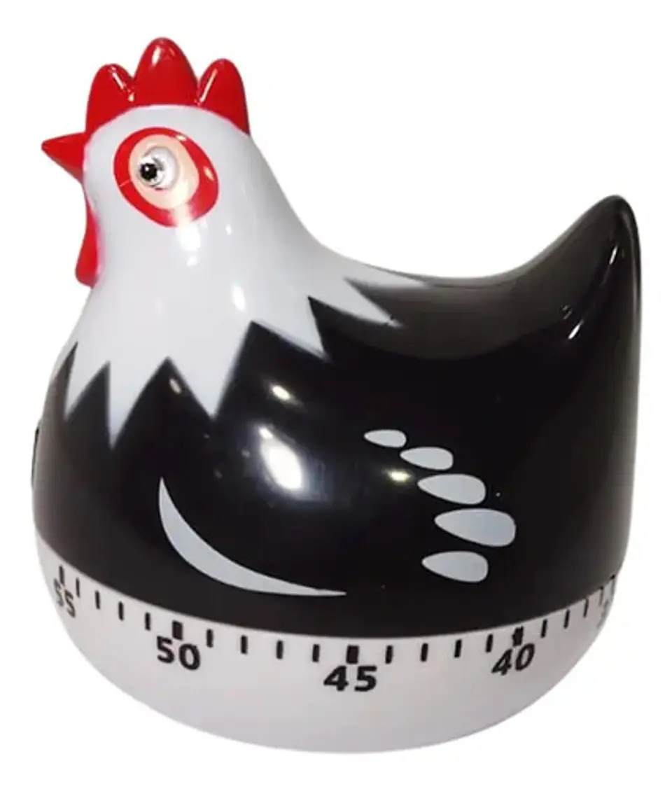 Temporizador De Cocina Cuerda Gallina Sesenta Minutos 4