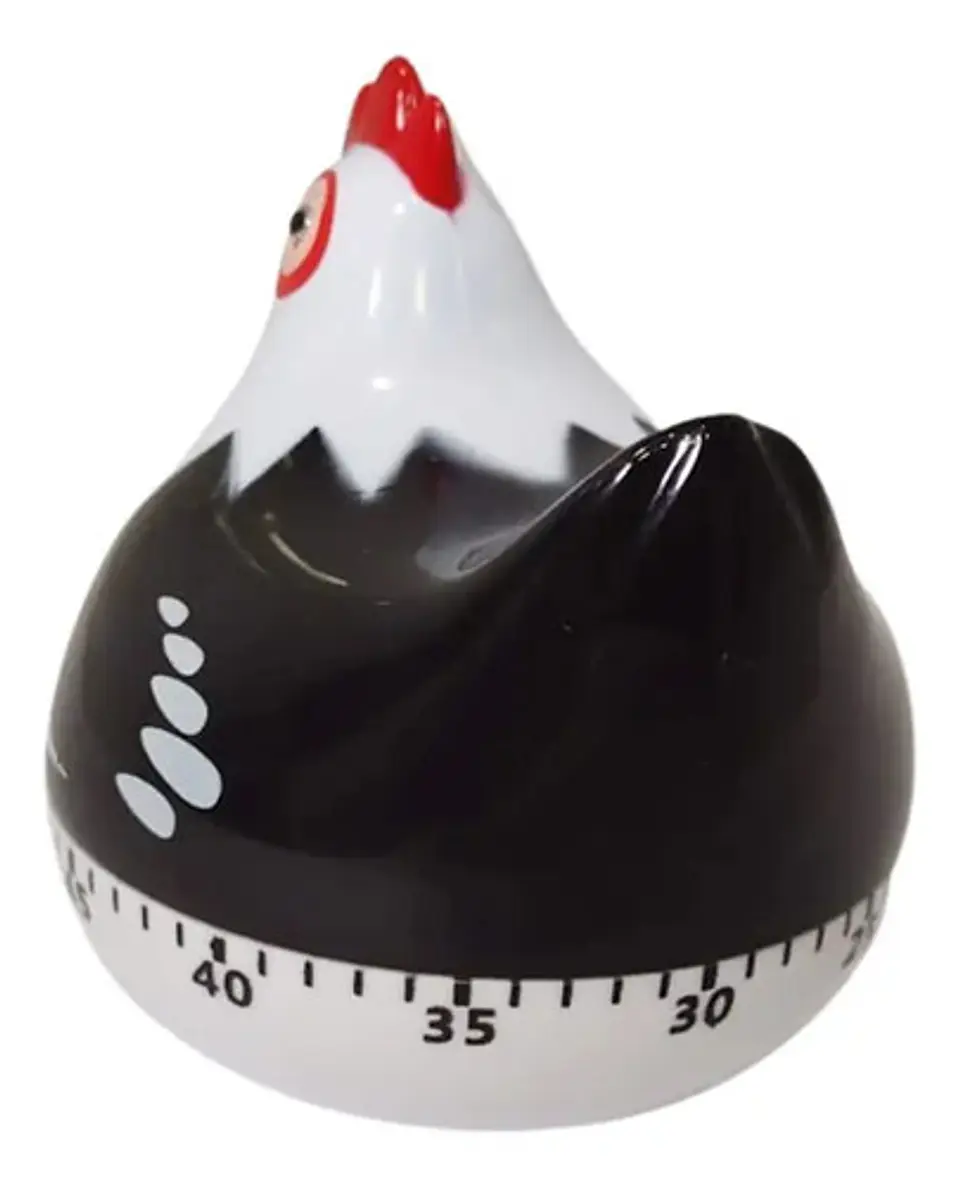 Temporizador De Cocina Cuerda Gallina Sesenta Minutos 5
