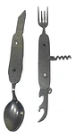 Set Cuchara Tenedor Para Camping Herramientas Manuales - Miniatura 7
