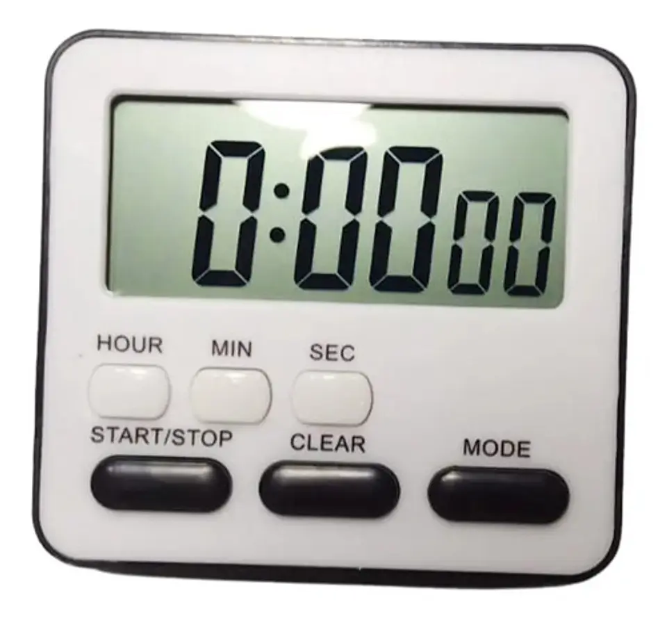 Temporizador Cronometro Reloj Digital De Cocina Alarma 2