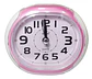 Reloj Despertador Analógico De Mesa Nocturna Ovalado - Miniatura 2
