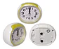 Reloj Despertador Analógico De Mesa Nocturna Ovalado - Miniatura 6