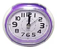 Reloj Despertador Analógico De Mesa Nocturna Ovalado - Miniatura 12