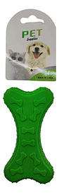 Juguete Para Mascotas Mazugi Hueso Con Púas Mediano Goma Multicolor - Miniatura 3