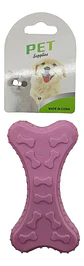 Juguete Para Mascotas Mazugi Hueso Con Púas Mediano Goma Multicolor - Miniatura 5