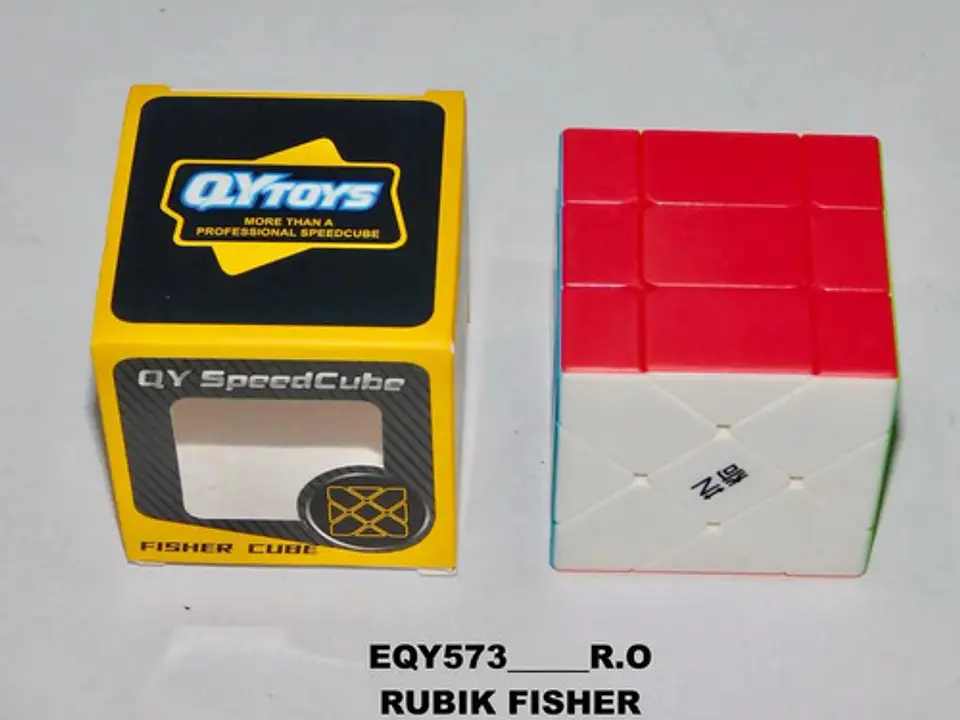 Cubo Mágico Fisher  Rubik  Eqy 573 Juguete  Niños Didáctico  2