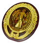 Cuadro San Benito Protección  Madera Articulo Religioso - Miniatura 1