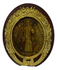 Cuadro San Benito Protección  Madera Articulo Religioso - Miniatura 3