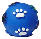 Juguete Para Mascotas Pelota Chillona Pequeña Huellas - Miniatura 6