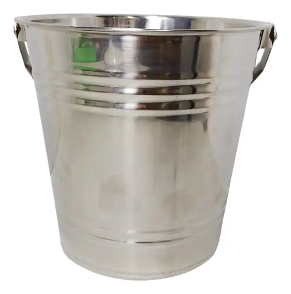 Hielera Recipiente Cubo Pequeño Acero Transporte Bebidas 2