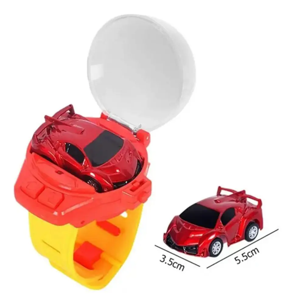 Reloj Carro Control Remoto Juguete Para Niños Auto 2