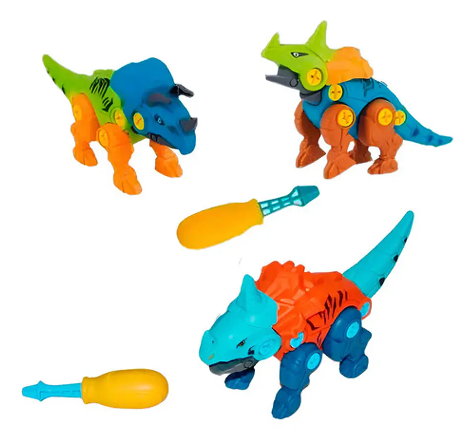 Dinosaurio Desarmable Juguete Didáctico Bloques Fichas  1