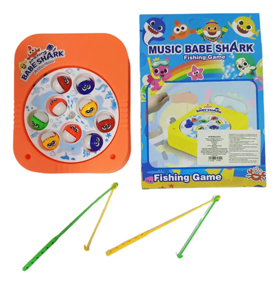 Juego Mesa Clásico Pescar 9 Peces  Caña Fishing Game Iman  1