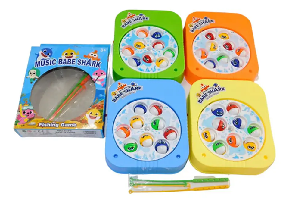Juego Mesa Clásico Pescar 9 Peces  Caña Fishing Game Iman  3