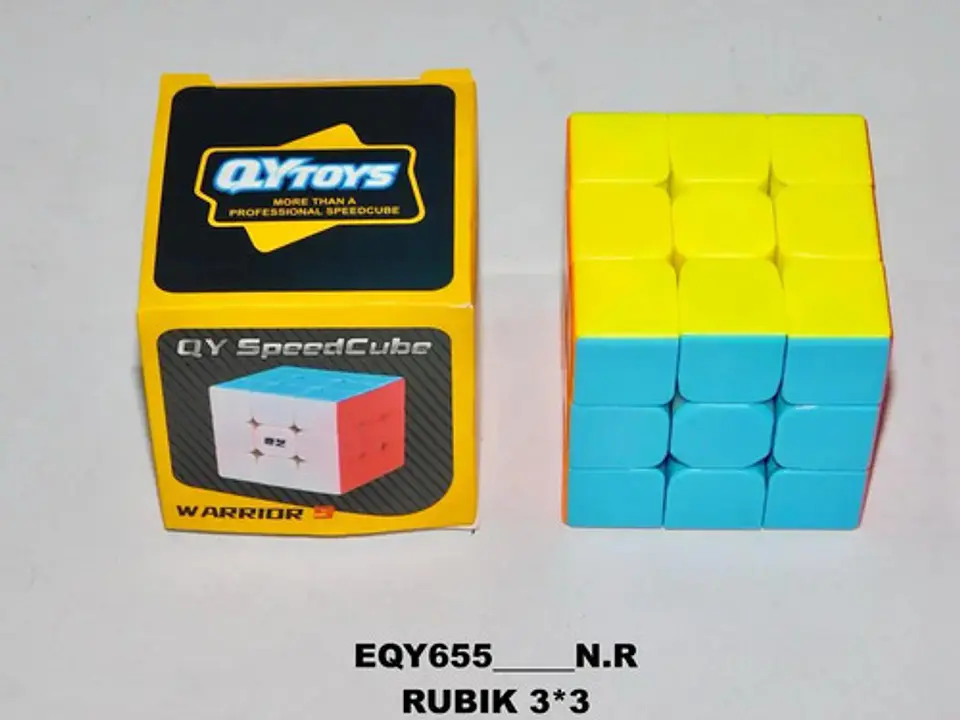  Rubik Cubo 3x3 Liso  Rompecabezas Mágico  Juguete Qytoys 2