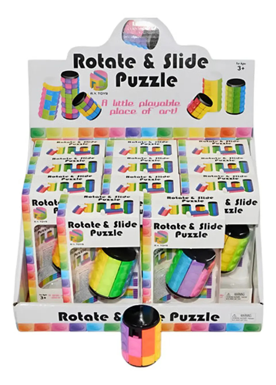 Cubo Mágico Cubo Rubik 4 Niveles Juguete Niños Didáctico  1