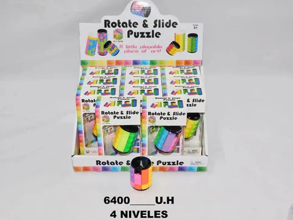 Cubo Mágico Cubo Rubik 4 Niveles Juguete Niños Didáctico  2
