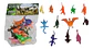Juguetes Dinosaurios Pequeños Por 10und Goma  - Miniatura 1